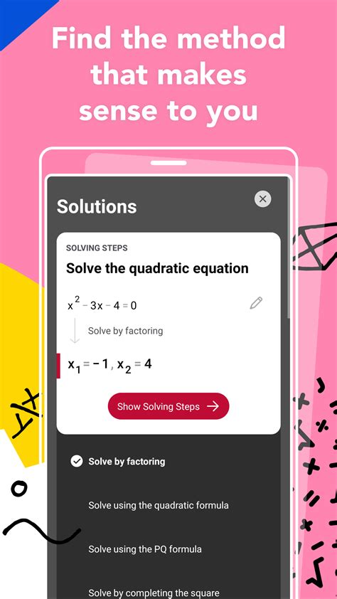 All you have to do when you use <b>PhotoMath</b> is to take a picture of the math problem that you're trying to complete to get helpful hints and answers about how to solve the problem. . Photomath download